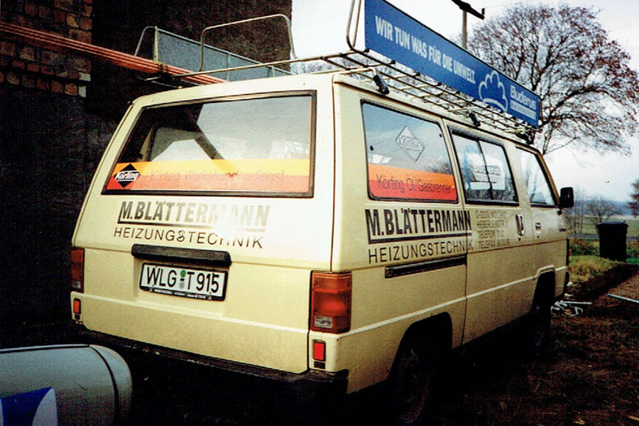 erster Firmenwagen (1990)